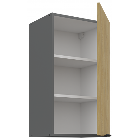 Szafka kuchenna górna 40 cm CREMA dąb cremona / antracyt 40 G-72 1F